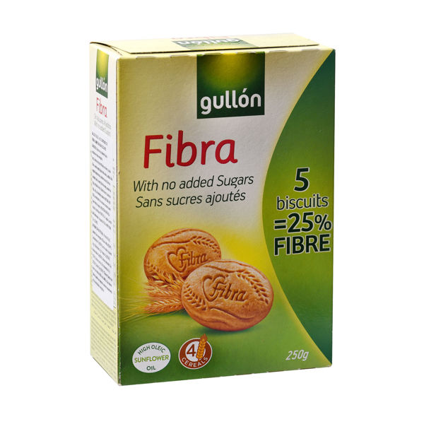 Imagen de Galleta Gullon S/azucar Fibra Diet 250 gr