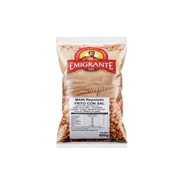 Imagen de Mani Emigrante Repelado Frito C/sal 500 gr