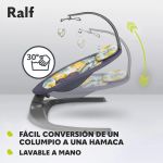 Imagen de Silla Mecedora Eléctrica Lionelo Ralf Con Vibración Bebes Gris Oscuro Ralf
