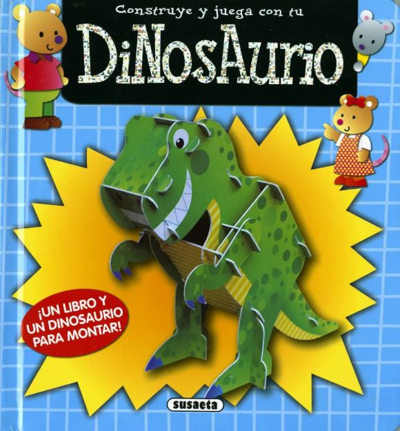 Imagen de Libro Construye Y Juega Con Tu Dinosaurio Niños 3 Años+
