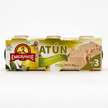 Imagen de Atun X3 Lomitos Ac.oliva Emigrante