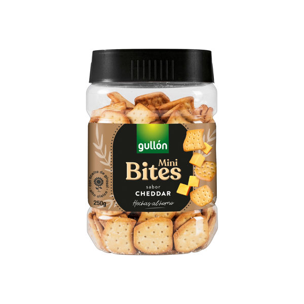 Imagen de Galleta Gullon Mini Bites Cheddar 250g