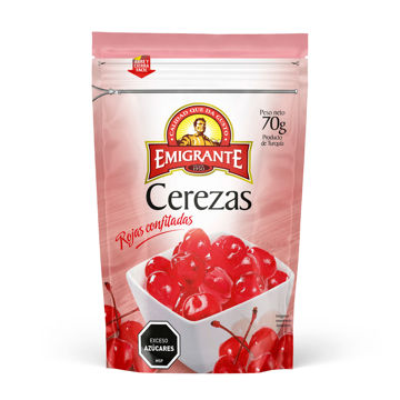 Imagen de Cerezas 70g Emigrante Confitadas