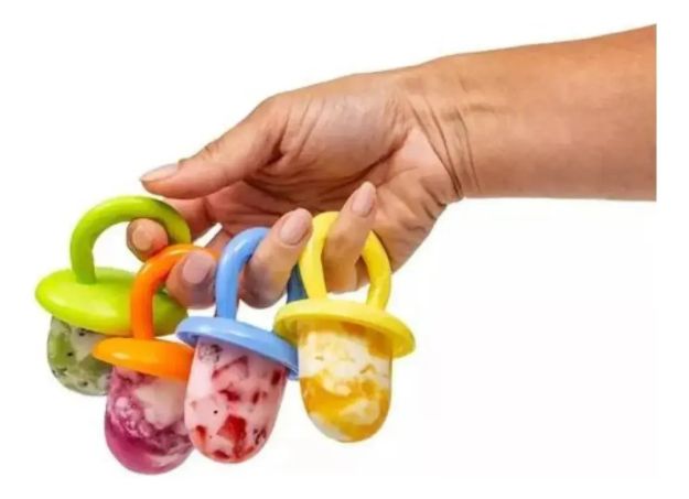 Imagen de Kit De Moldes Para Helados Infantil Buba 4 Pcs Alimentacion Soportes Térmicos Para Latas Y Botellas