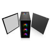 Imagen de GABINETE THERMALTAKE VIEW 21 TG RGB BLACK ATX MID TOWER CA-1I3-00M1WN-05