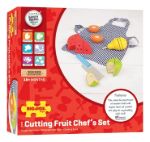 Imagen de Juego De Chef Bigjigs Toys Para Cortar Frutas Bebes 18+ M