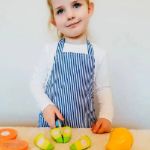 Imagen de Juego De Chef Bigjigs Toys Para Cortar Frutas Bebes 18+ M