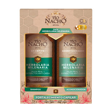 Imagen de Pack Tio Nacho Herbolaria Shampoo+acondicionador 415 ml