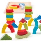 Imagen de Juguete Arcos Triangulos Apilar Bigjigs Toys Niños 3 Años+ Multicolor
