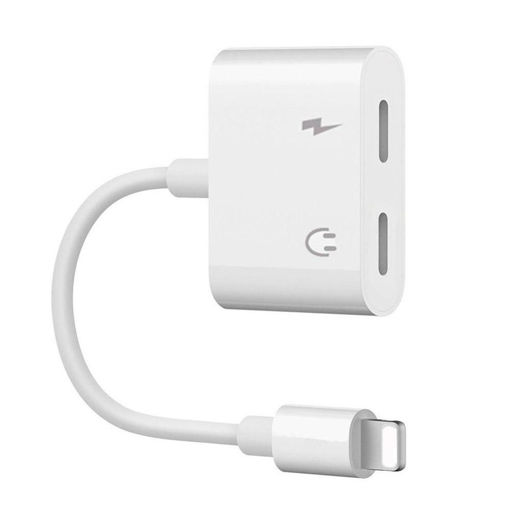 Imagen de LIGHTNING TO 2 DUAL LIGHTNING CHARGE AND EARPHONE