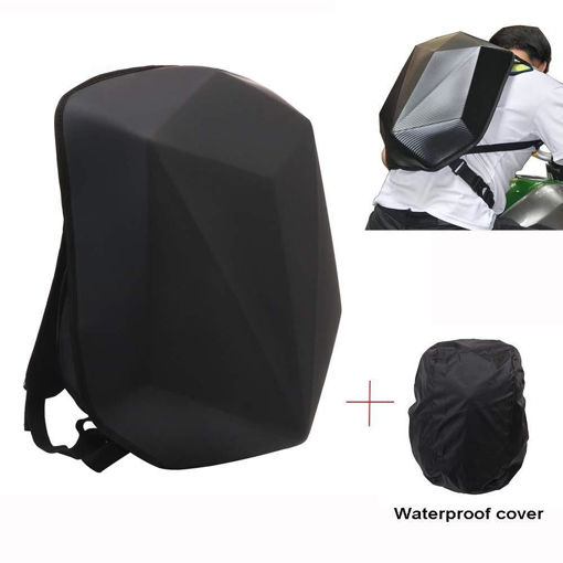 Imagen de MOCHILA  PARA MOTO NEGRA