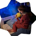 Imagen de Lamparita Silicona Musical Proyector Badabulle Portatil
