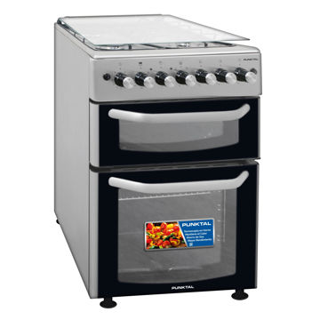 Imagen de Cocina 2 Hornos Inox  3 Gas +1 Disco Horno Elec.- Grill-encen.-conveccion