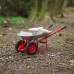 Imagen de Carretilla Para Jardineria Infantil Bigjig Toy Niños 3 Años+ Plateado