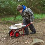 Imagen de Carretilla Para Jardineria Infantil Bigjig Toy Niños 3 Años+ Plateado