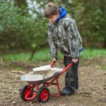 Imagen de Carretilla Para Jardineria Infantil Bigjig Toy Niños 3 Años+ Plateado