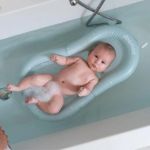 Imagen de Colchon Inflable Accesorio Para Bañera Bañitos Bebés Doomoo Azul