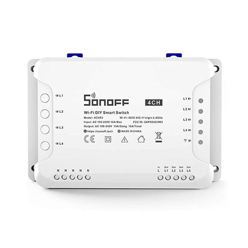 Imagen de SONOFF SMART SWITCH 4CH M0802010003