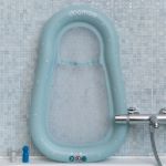 Imagen de Colchon Inflable Accesorio Para Bañera Bañitos Bebés Doomoo Azul