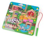 Imagen de Laberinto Magnético Granja Bigjigs Toys Niños 3 Años+ Azul