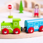 Imagen de Juguete Pista De Tren Forma Ocho 25pcs Niños 3 Años+ Pista Tren Multicolor