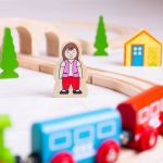 Imagen de Juguete Pista De Tren Forma Ocho 25pcs Niños 3 Años+ Pista Tren Multicolor