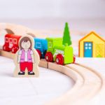 Imagen de Juguete Pista De Tren Forma Ocho 25pcs Niños 3 Años+ Pista Tren Multicolor