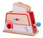 Imagen de Tostadora Juguete Madera Infantil Niños 3 Años+ Bigjigs Toys Rojo