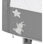 Imagen de Minicuna Colecho Asalvo Calm Con Colchón Bebes 0-9 Kg Conejito Gris