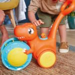 Imagen de Juguete Caminador Dinosaurio Con Pelotas Niños 12 Mes+ Tomy Naranja