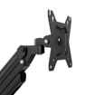 Imagen de SOPORTE DOBLE PARA MONITOR KLIP XTREME 13" A 32" CON RESORTE KMM-410