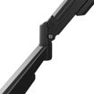 Imagen de SOPORTE DOBLE PARA MONITOR KLIP XTREME 13" A 32" CON RESORTE KMM-410