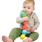 Imagen de Juguete Gusanito Sensorial Texturas Sonidos Lamaze Bebes 6m+