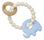 Imagen de Mordillo Mordedor Silicona Bambu Elefante Bebe 4 Meses+ Buba Color Azul