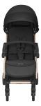 Imagen de Coche Travel System Eden Kikkaboo C/ Babysilla Y Base Isofix Negro Dorado