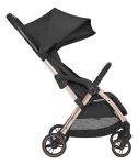 Imagen de Coche Travel System Eden Kikkaboo C/ Babysilla Y Base Isofix Negro Dorado