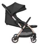 Imagen de Coche Travel System Eden Kikkaboo C/ Babysilla Y Base Isofix Negro Dorado