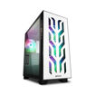 Imagen de GABINETE SHARKOON ELITE SHARK CA300T WHITE E-ATX RGB USB-C