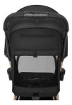 Imagen de Coche Travel System Eden Kikkaboo C/ Babysilla Y Base Isofix Negro Dorado