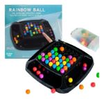 Imagen de Juego De Mesa Rainbow Ball Bebes 18m+ Cuentas Coloridas Multicolor