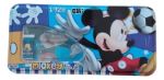 Imagen de Estuche Cartuchera Lapices Metálico Mickey Mouse Escolar Azul Lisa