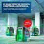 Imagen de Nivel laser bosch linea verde 12mts en cruz Ideal exterior-Ynter Industrial