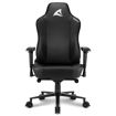 Imagen de SILLA GAMER SHARKOON SKILLER SGS40 FABRIC BLACK 4D 150KG OPEN BOX