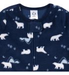 Imagen de Pijama Sobre Dormir Cerrado Tela Polar Gerber Bebe 0-6 Meses Azul Oso Polar 0-6 Meses