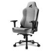 Imagen de SILLA GAMER SHARKOON SKILLER SGS40 FABRIC BLACK/GREY 4D 150KG OPEN BOX