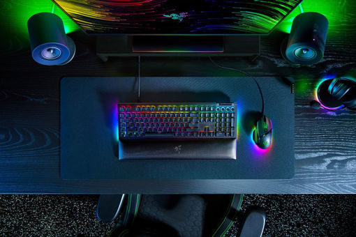 Imagen de TECLADO RAZER BLACKWIDOW V4 YELLOW RZ03-04691900-R3U1
