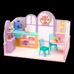 Imagen de Set Ambientes Divertidos Para Muñecas Hey Bestie-cafeteria