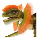 Imagen de Juguete Dinosaurio Dilophosaurus Control Remoto Terra 5años+ Verde Oscuro Mosca