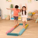 Imagen de Juego Barras/vigas De Equilibrio Salto 10pcs Btoys Niños 3a+