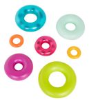Imagen de Juguete Apilables Y De Encastre Anillos Arcoiris Btoys 6m+ Multicolor